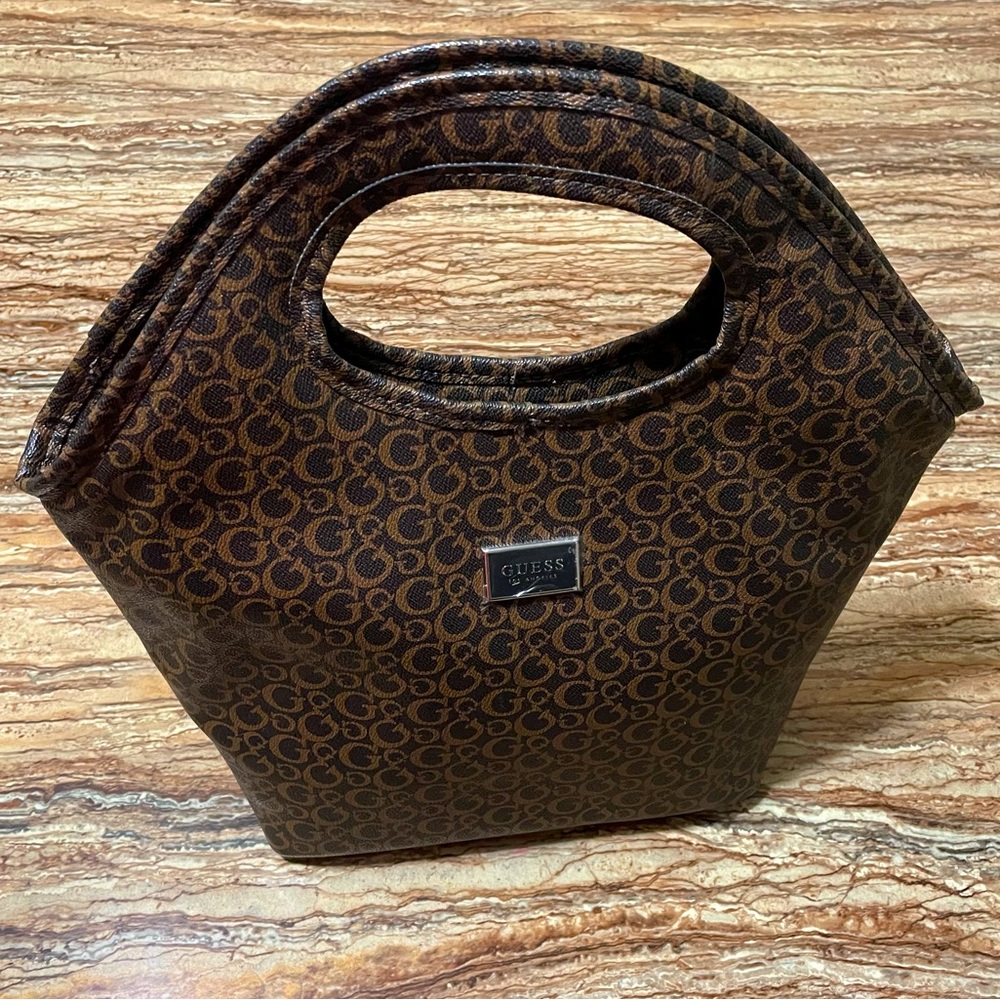 🌼GUESS🌹PRE-LOVED☘️Thermal Insulated Lunch Tote EUC
